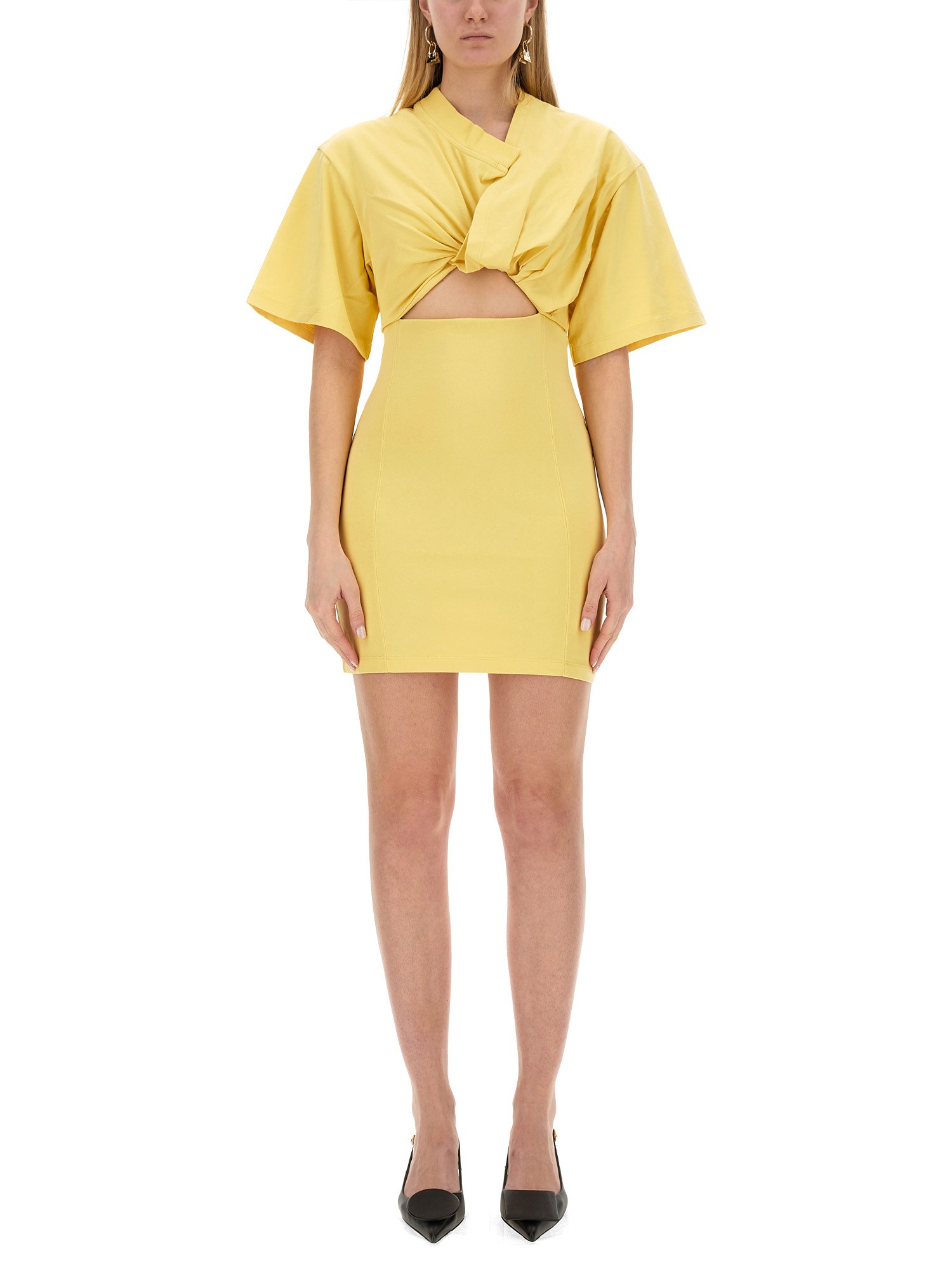 JACQUEMUS    COTTON BAHIA DRESS