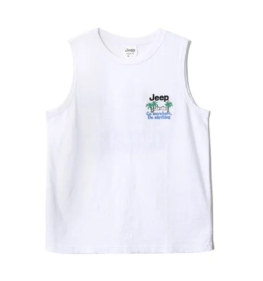 JEEP  |Street Style Logo Tanks