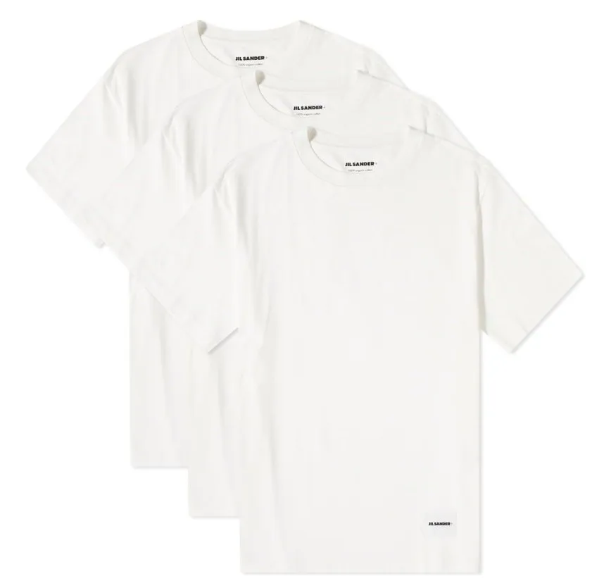 Jil Sander  |Unisex Street Style Logo Designers T-Shirts