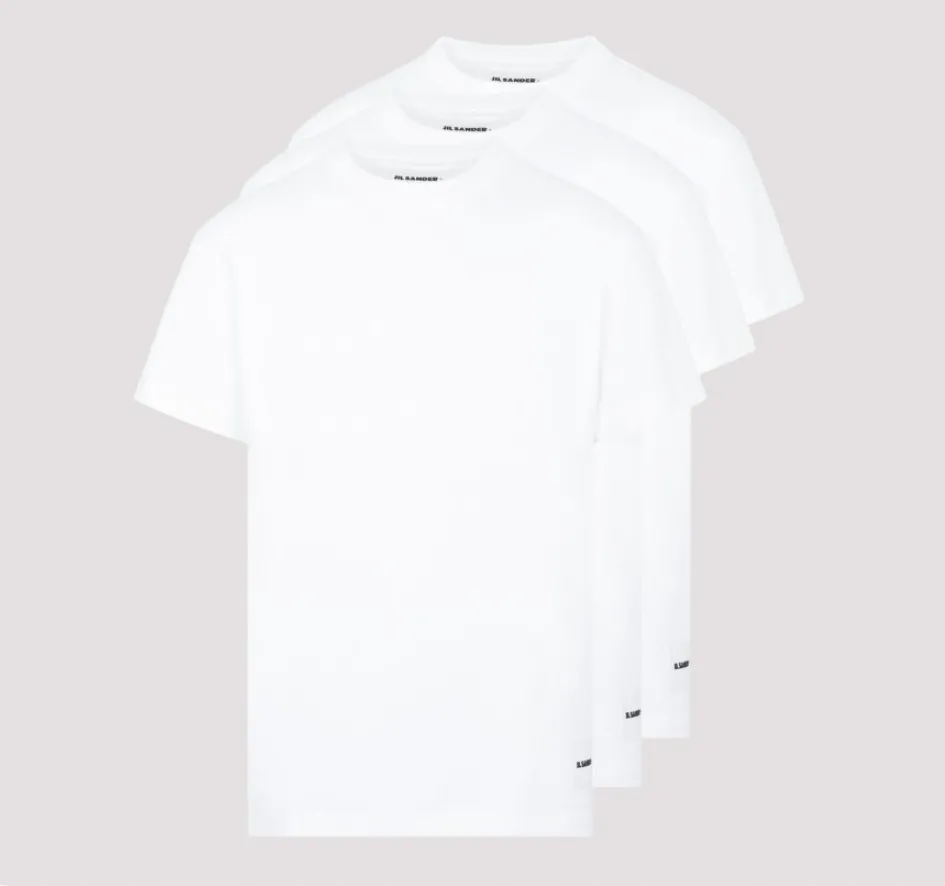 Jil Sander  |Unisex Street Style Logo Designers T-Shirts