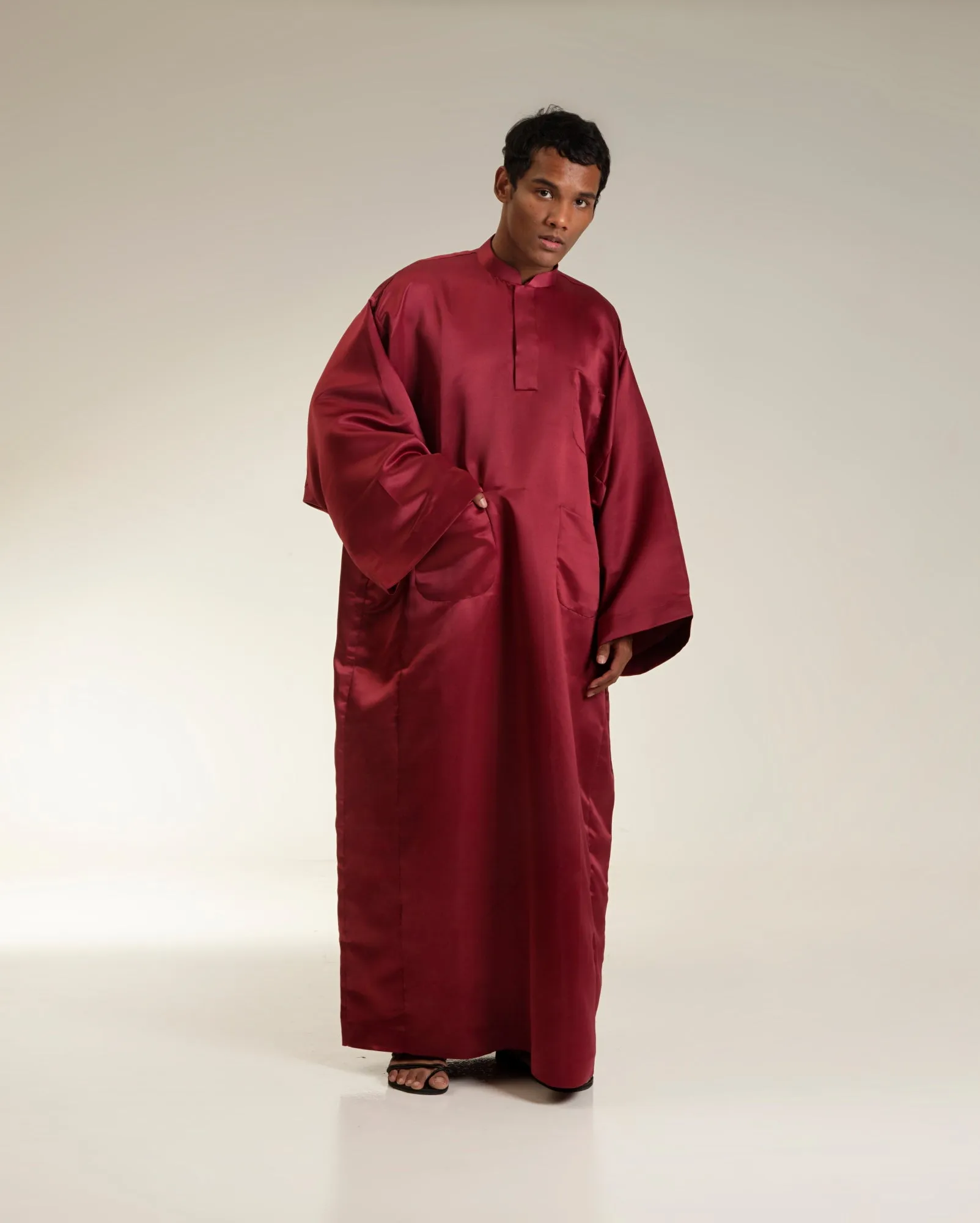 Jubah Wira (Maroon)