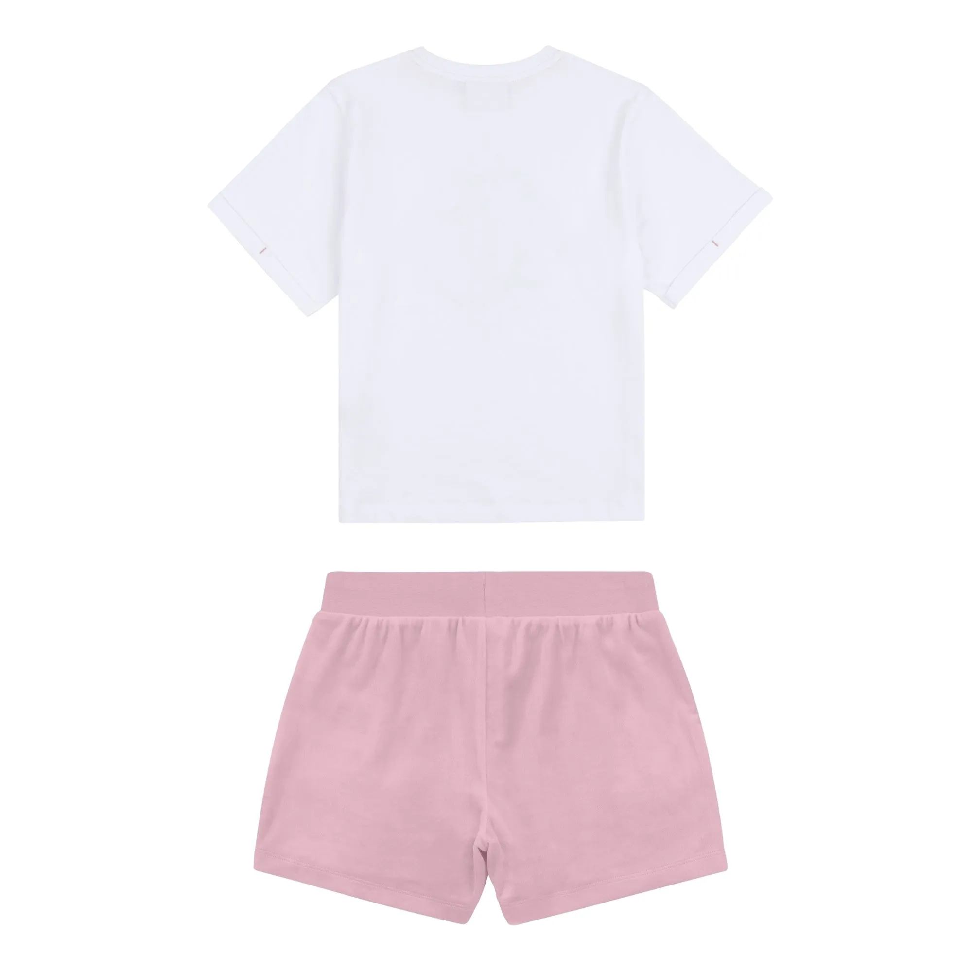 Juicy Couture Diamond Velour Tee/Short Set Junior