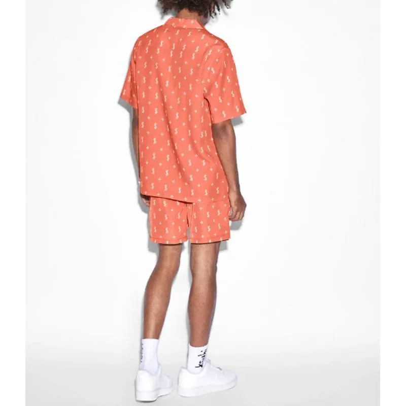 KSUBI  |Street Style Bi-color Short Sleeves Shirts