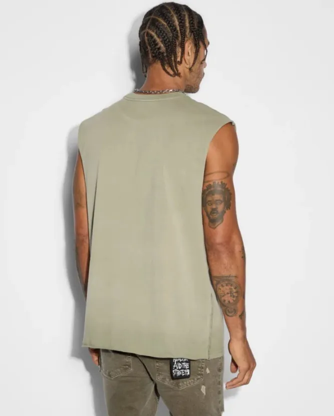 KSUBI  |Street Style Plain Cotton Tanks