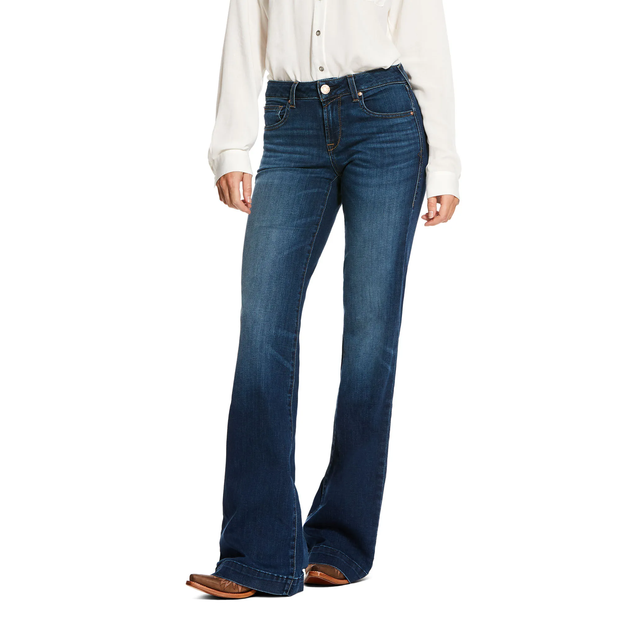 Ladies Ariat Kelsea Wide Leg Jeans