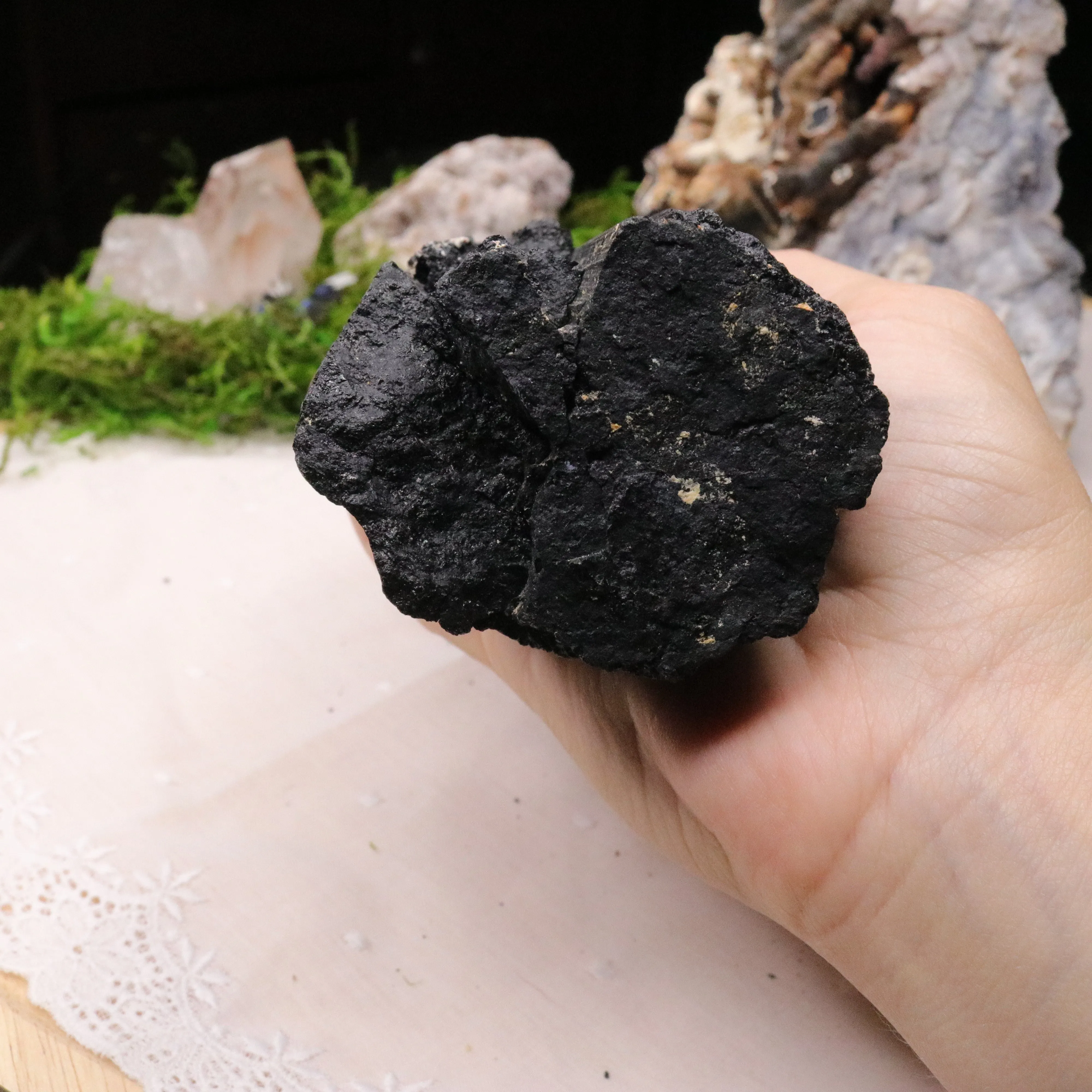 Large Black Tourmaline Chunky Rod ~Display Specimen~ Protective and Grounding