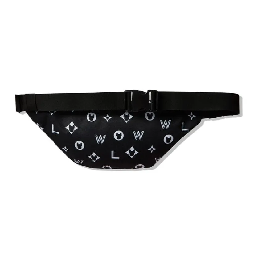 LifeWork Logo Waist Bag Black Monogram