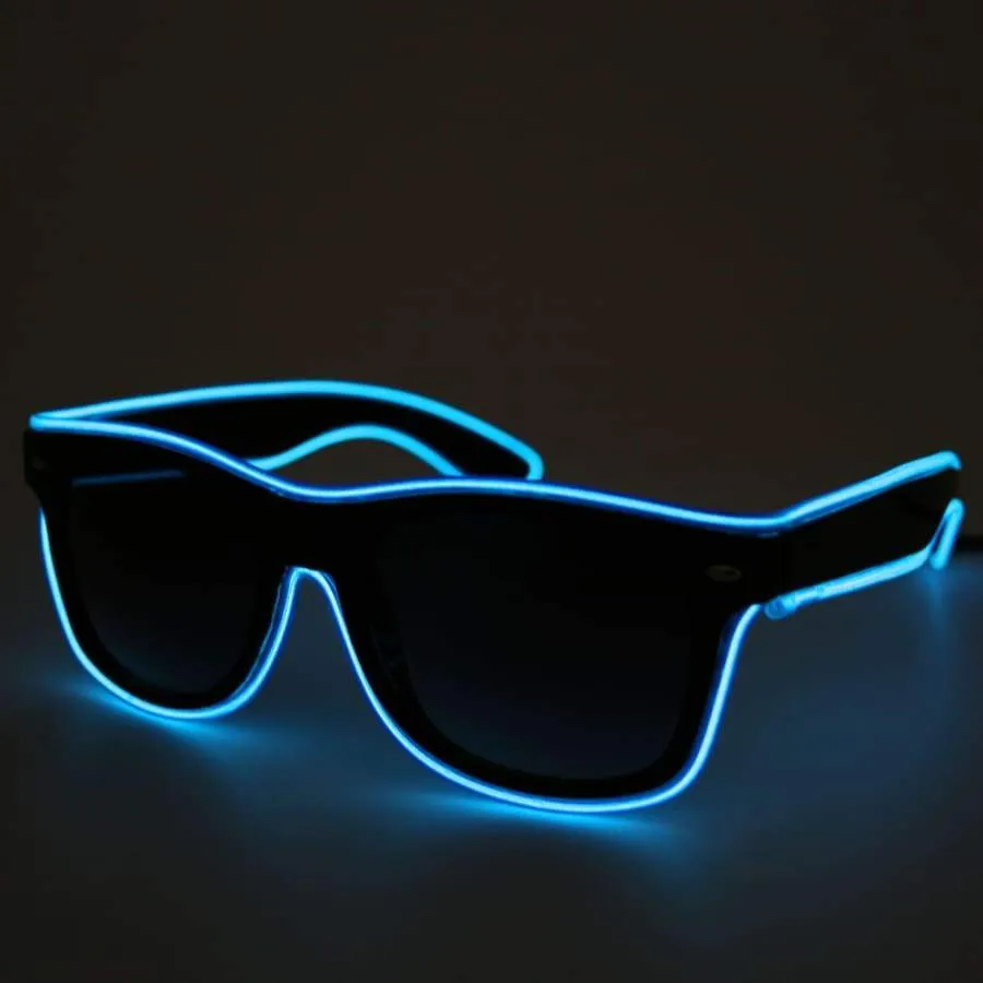 Light up LED Glasses - Blue