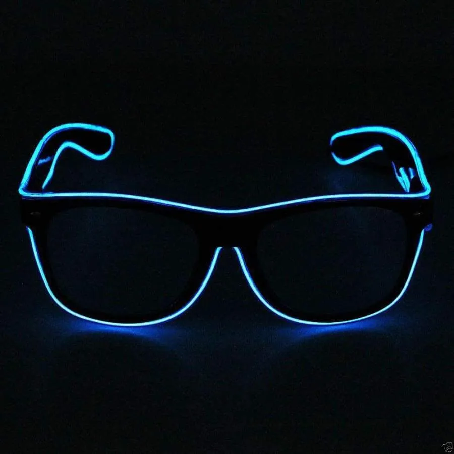 Light up LED Glasses - Blue