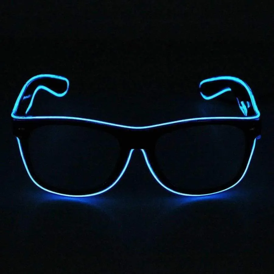 Light up LED Glasses - Blue