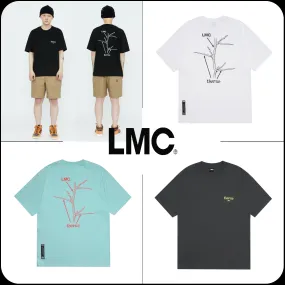 LMC  |Unisex Street Style Plain Logo T-Shirts