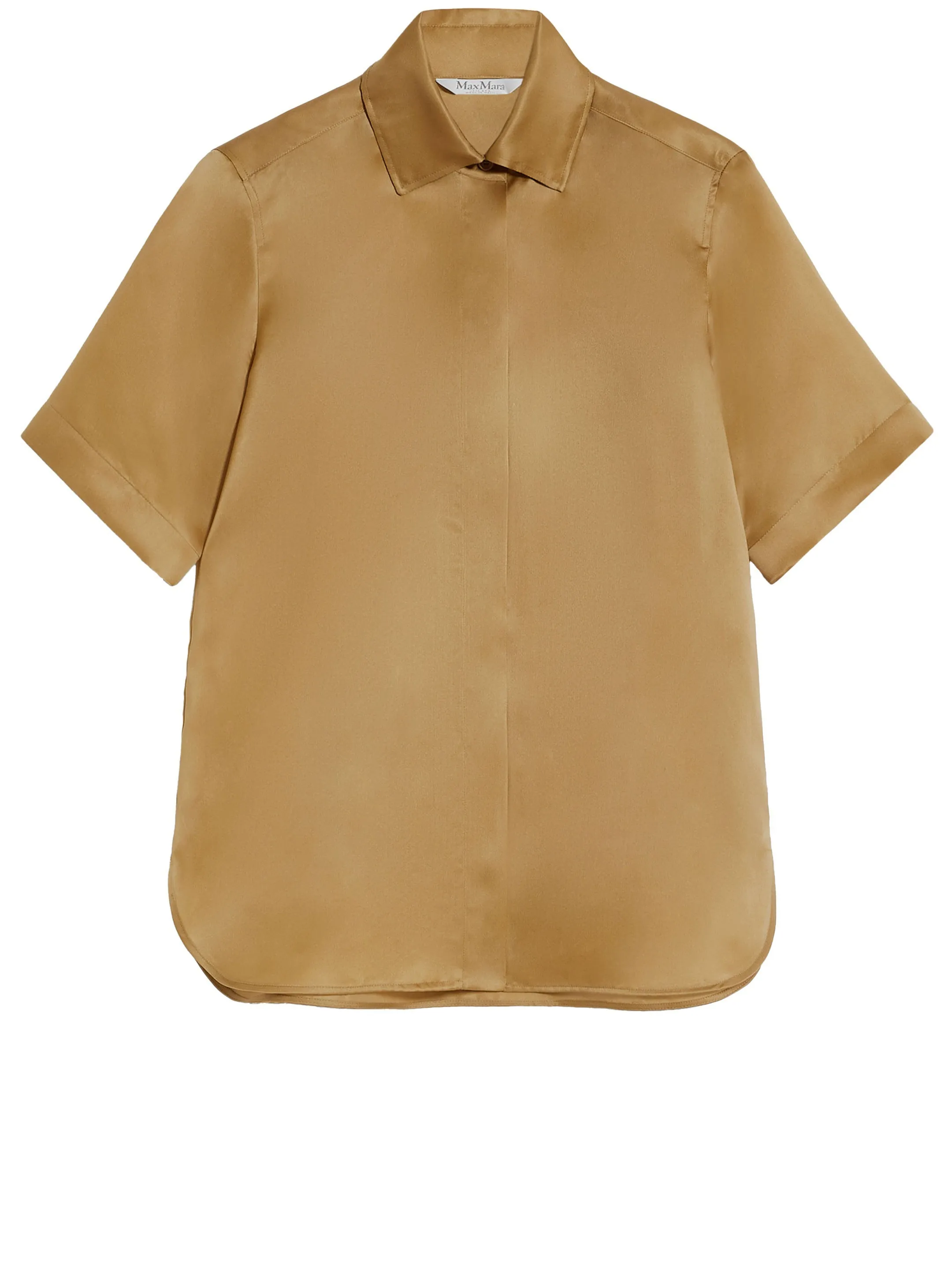 MaxMara  |Organza shirt with logo