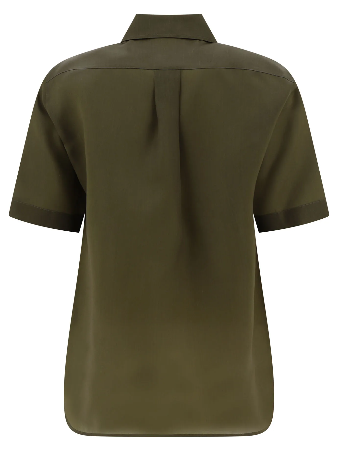 MaxMara  |Organza shirt with logo