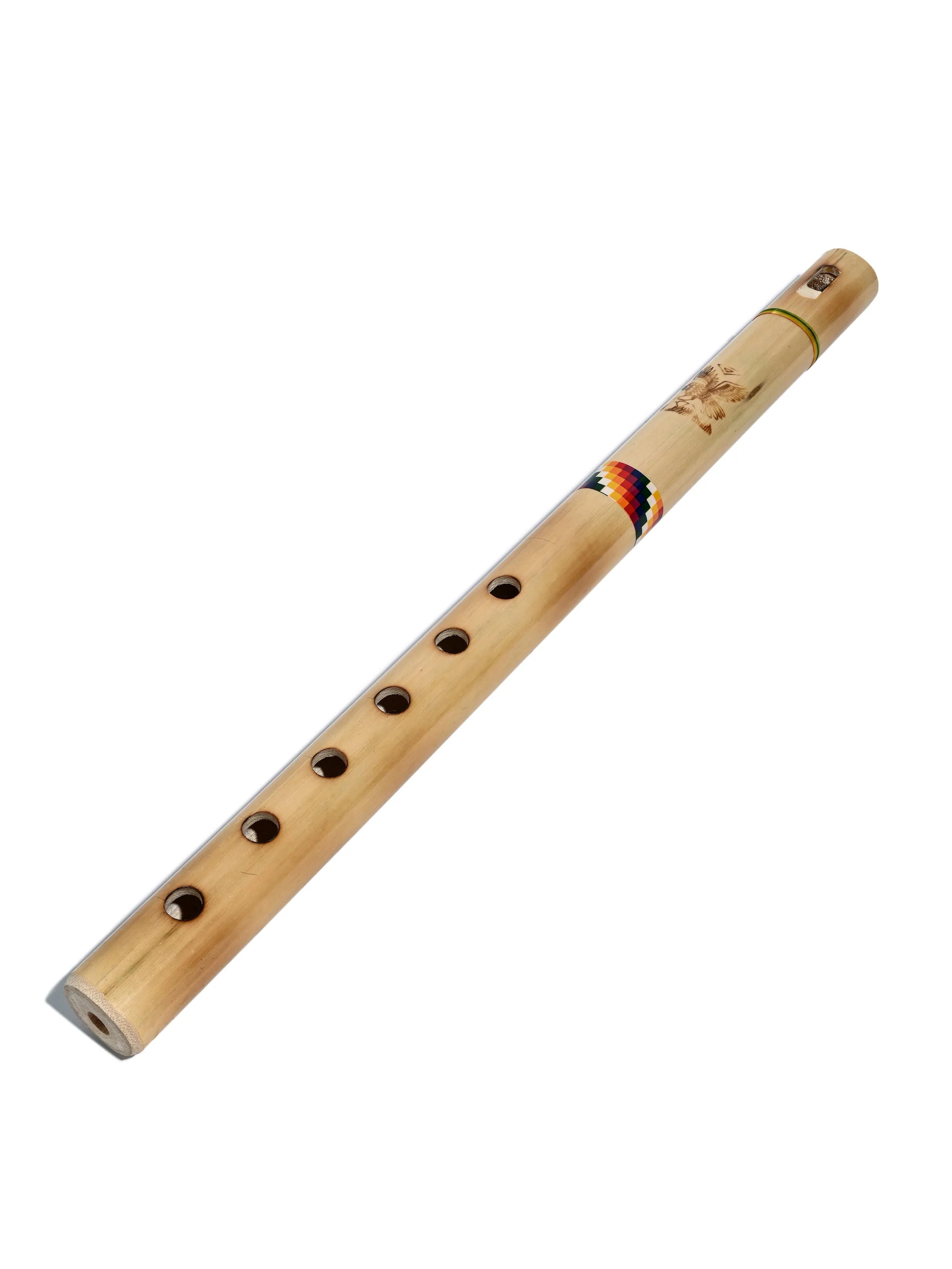 Medium Bamboo Flute - Bird