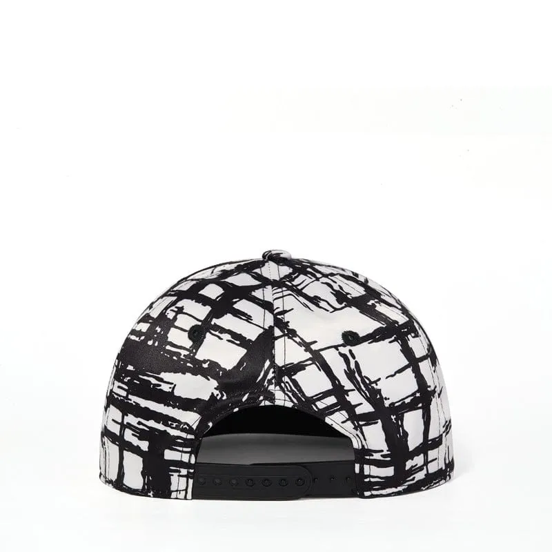 Men's Street Fashion Plaid Cap