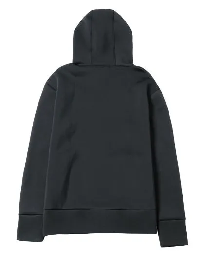 Men's Black Neoprene Hoodie with front pocket  