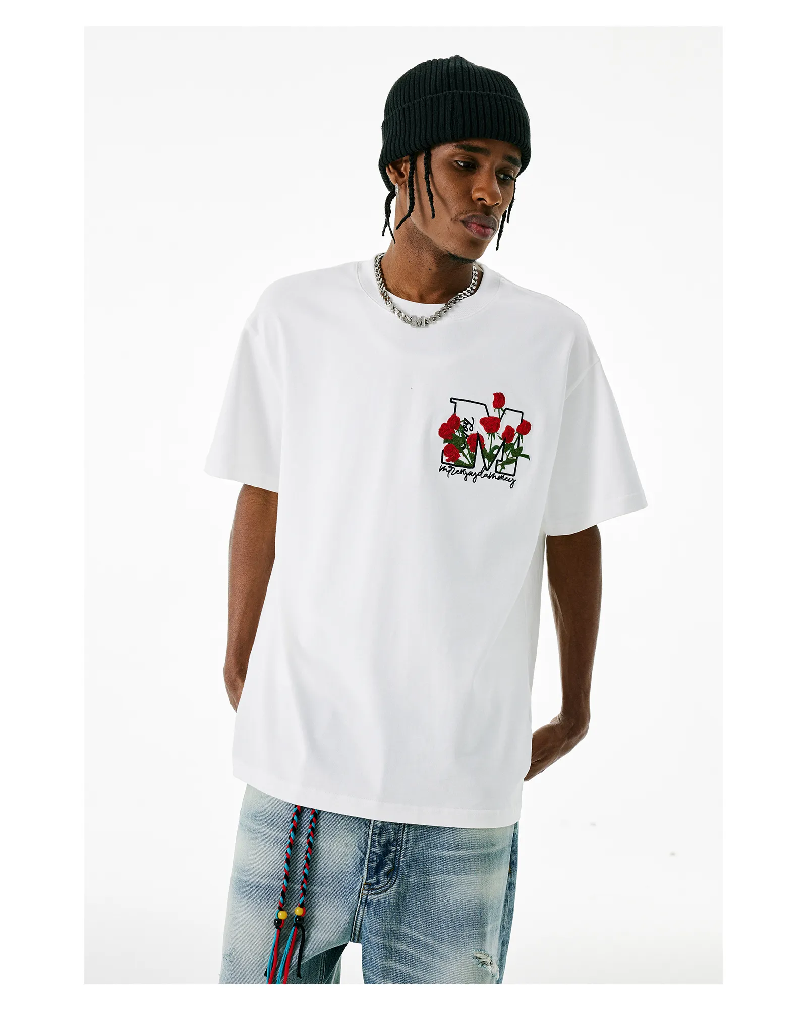 MR. ENJOY DA MONEY  |Unisex Street Style Cotton Short Sleeves T-Shirts