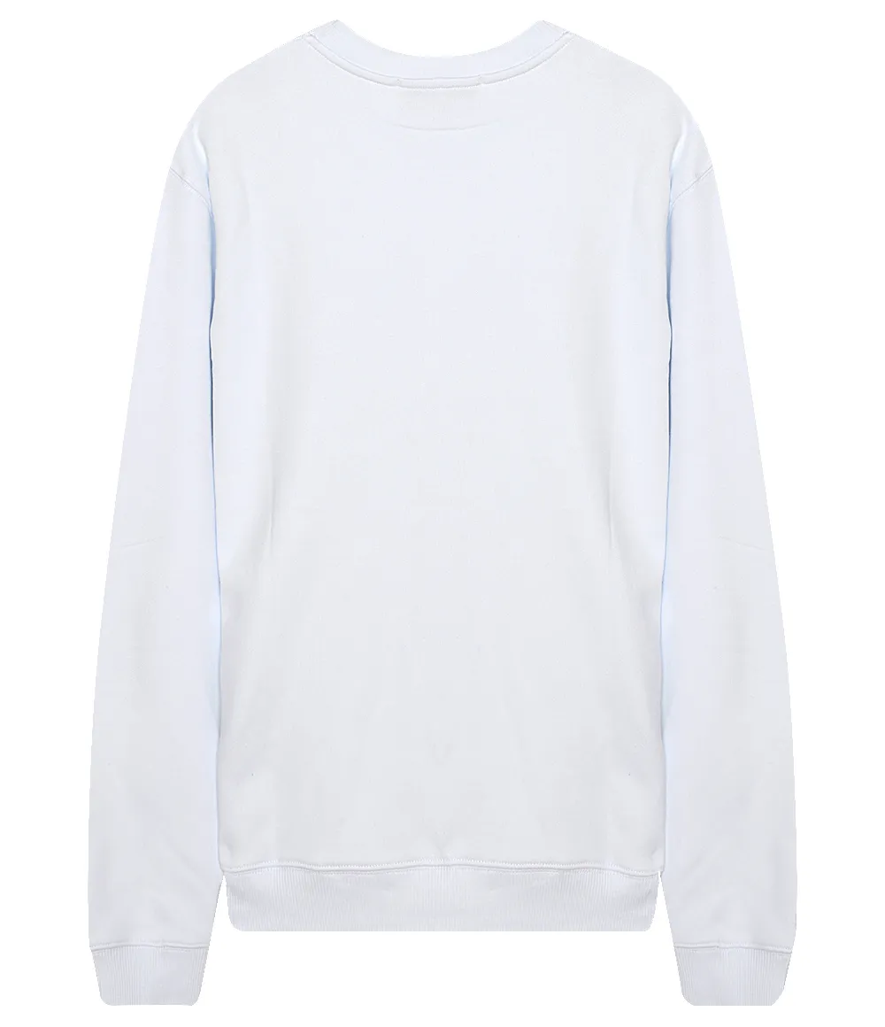 MSGM  |Street Style Long Sleeves Plain Logo Designers Sweatshirts