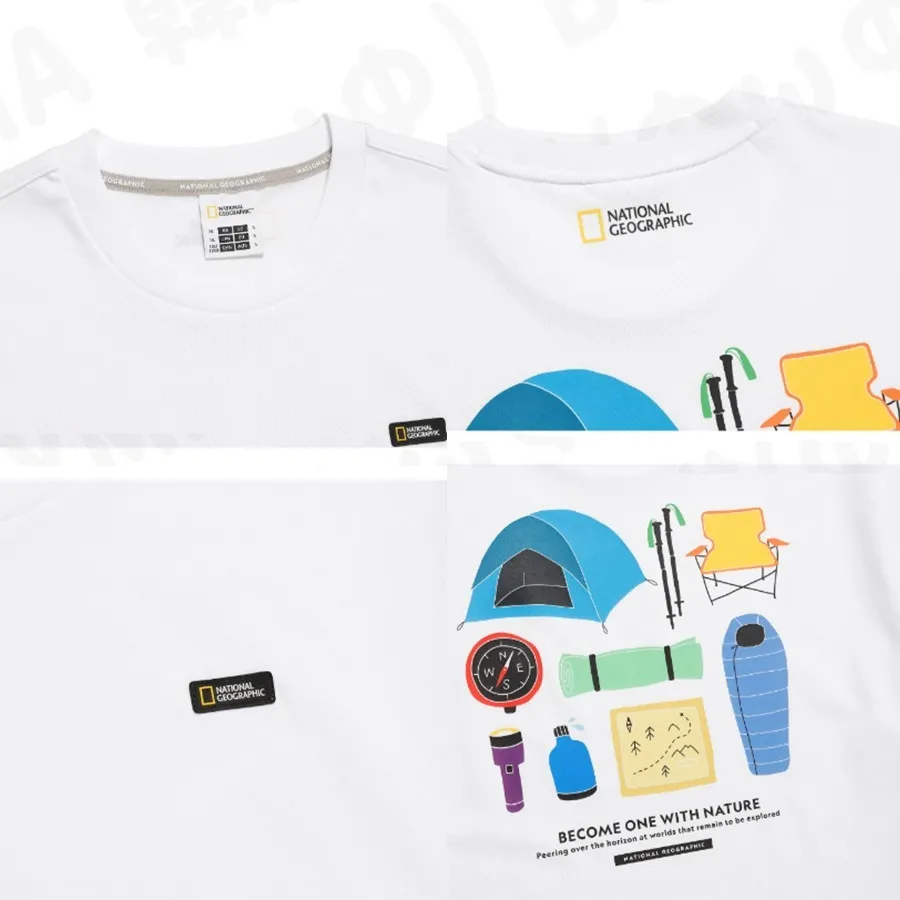 NATIONAL GEOGRAPHIC  |Unisex Street Style Logo T-Shirts