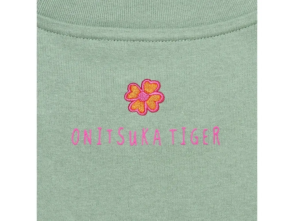 Onitsuka Tiger  |Unisex Street Style Logo T-Shirts