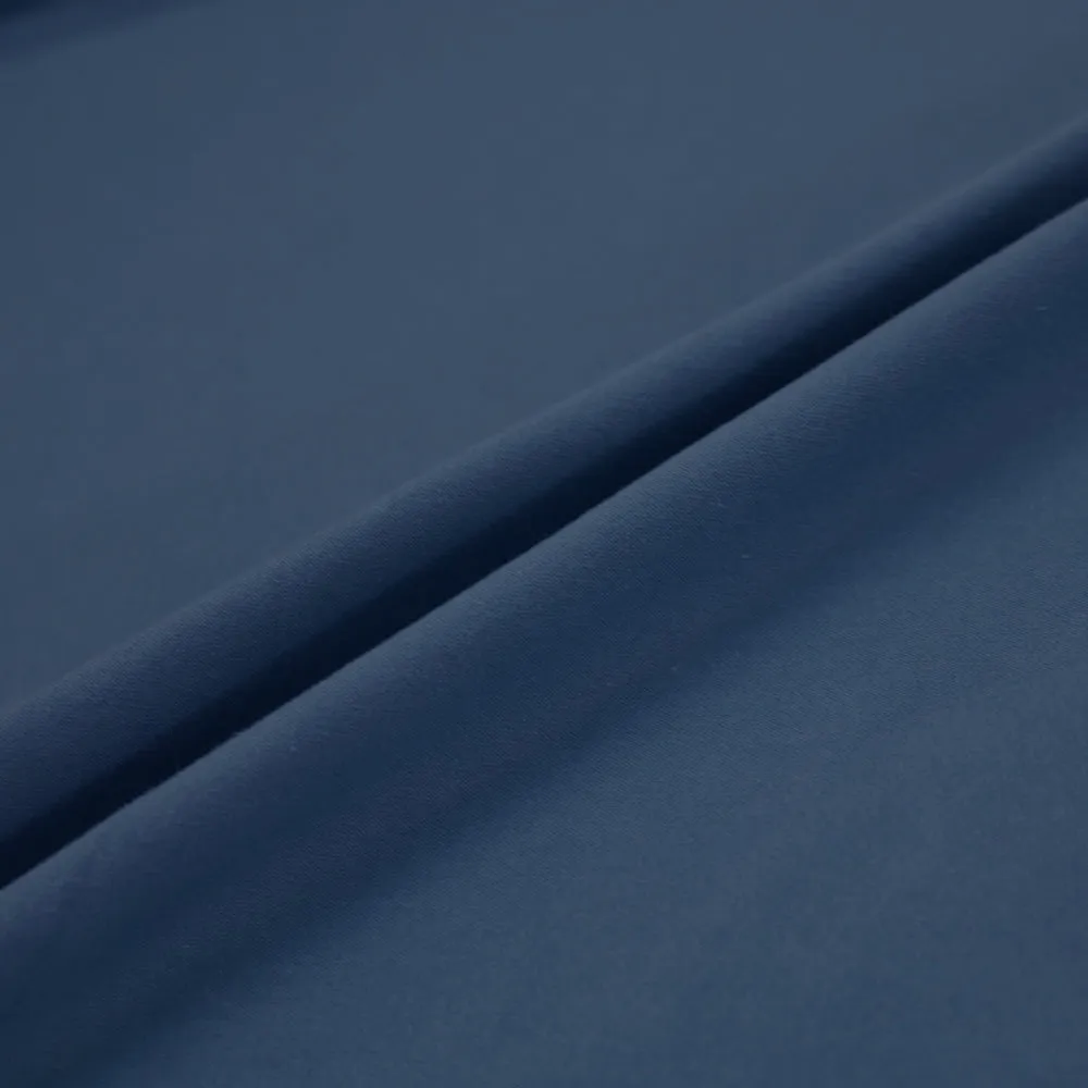 Organic Cotton Elastane Jersey - Navy