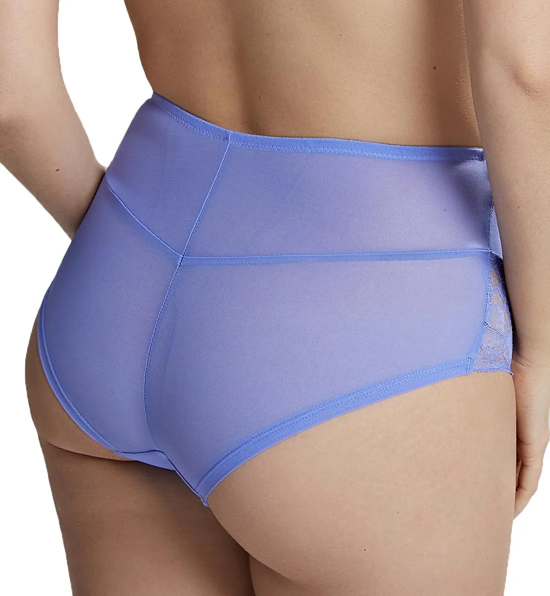 Panache Imogen High Waist Brief (10165) - Cornflower