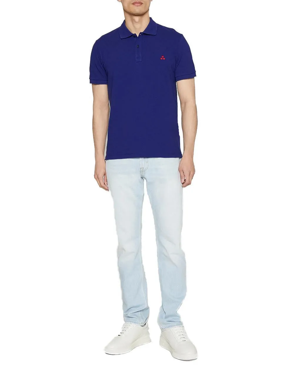 Peuterey Polo Uomo Bluette