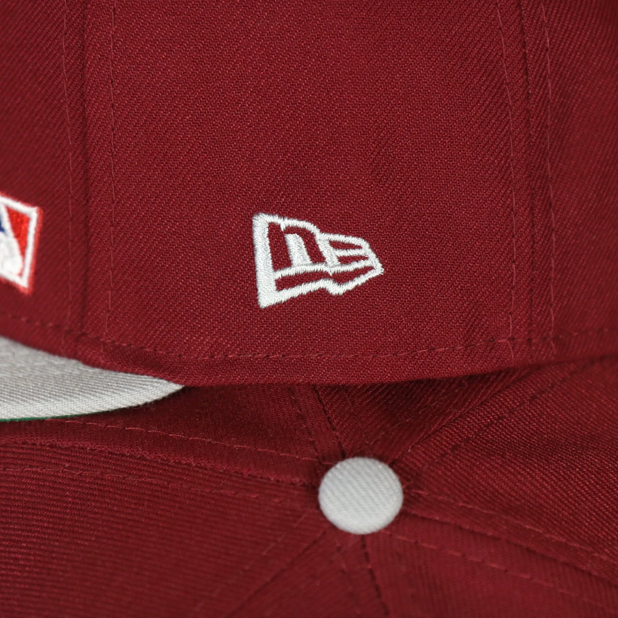 Philadelphia Phillies Cooperstown Green Bottom White Back Letter Arch 9Fifty Snapback | Back Word Arch Maroon 9Fifty