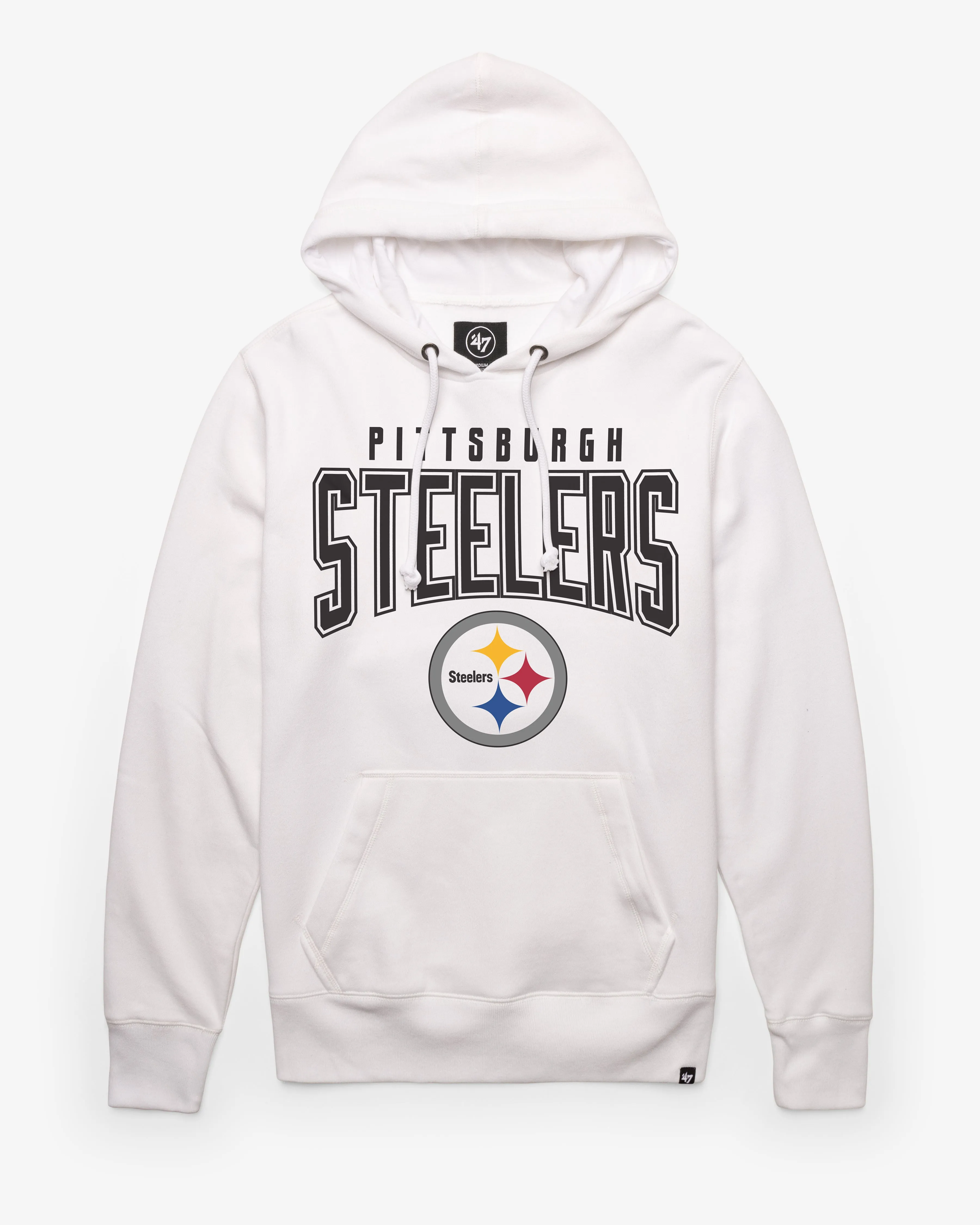 PITTSBURGH STEELERS TEAM ELEMENTS ARCH '47 HEADLINE HOOD