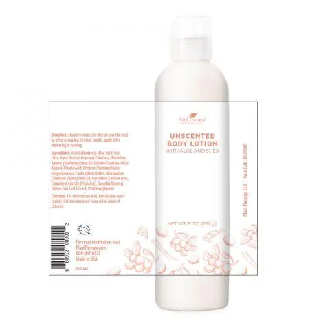 Plant Therapy Body Lotion with Aloe and Shea 8 oz