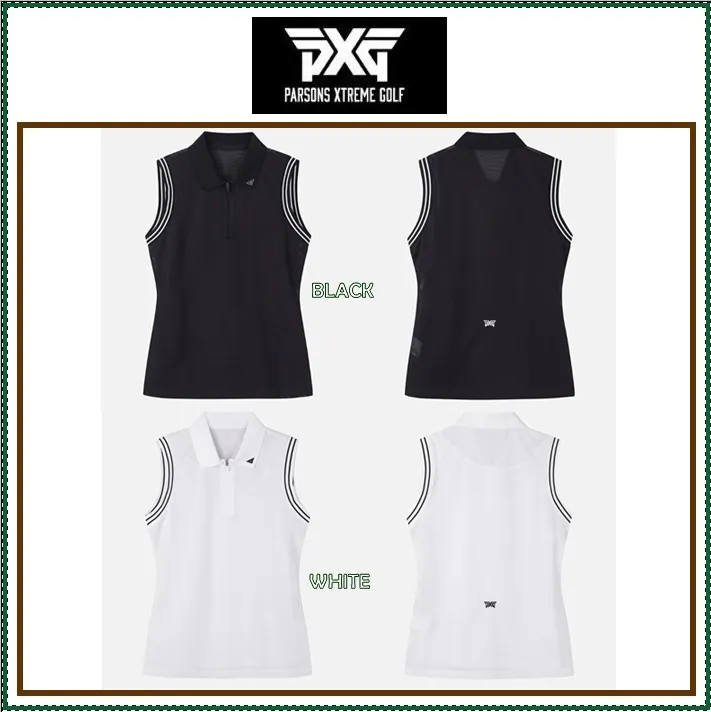 PXG  |Sleeveless Street Style Plain Logo Tanks & Camisoles