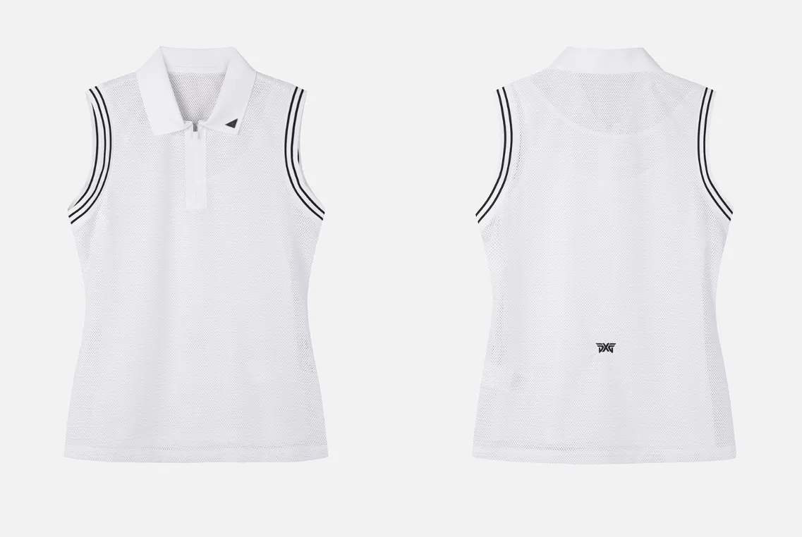 PXG  |Sleeveless Street Style Plain Logo Tanks & Camisoles