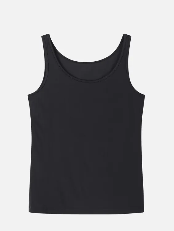 PXG  |Sleeveless Street Style Plain Logo Tanks & Camisoles