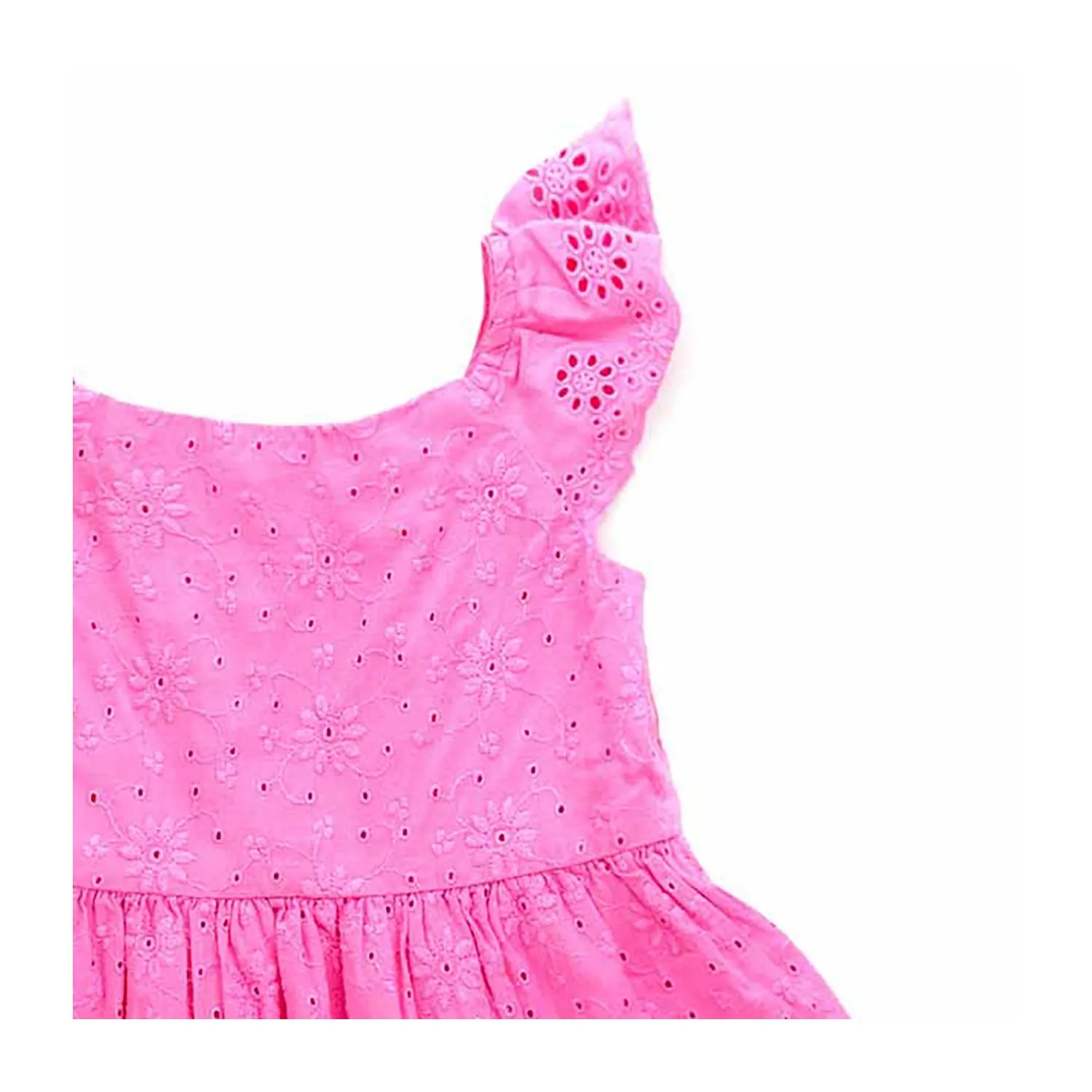 Ralph Lauren Baby Girl Pink Cotton Dress