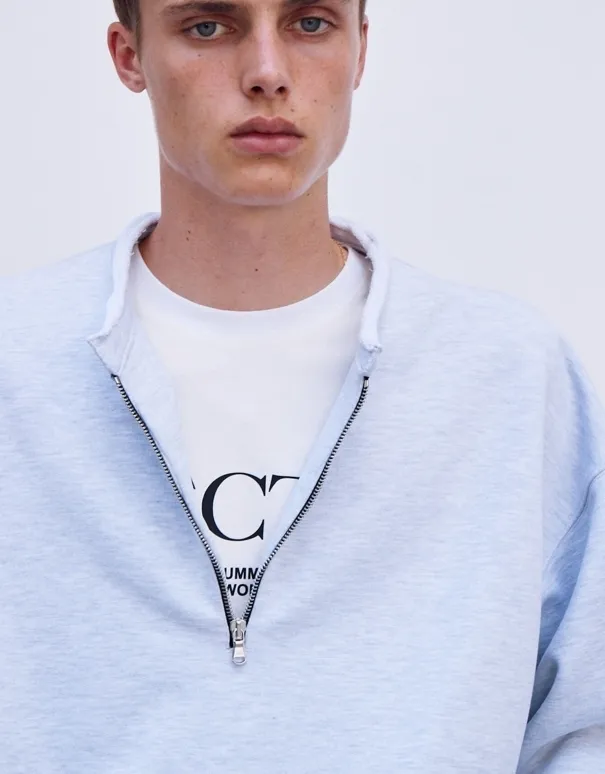 RECTO  |Street Style Cotton Logo Sweatshirts