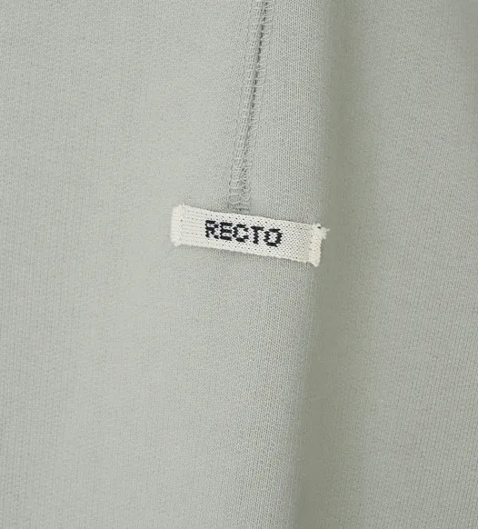 RECTO  |Street Style Cotton Logo Sweatshirts