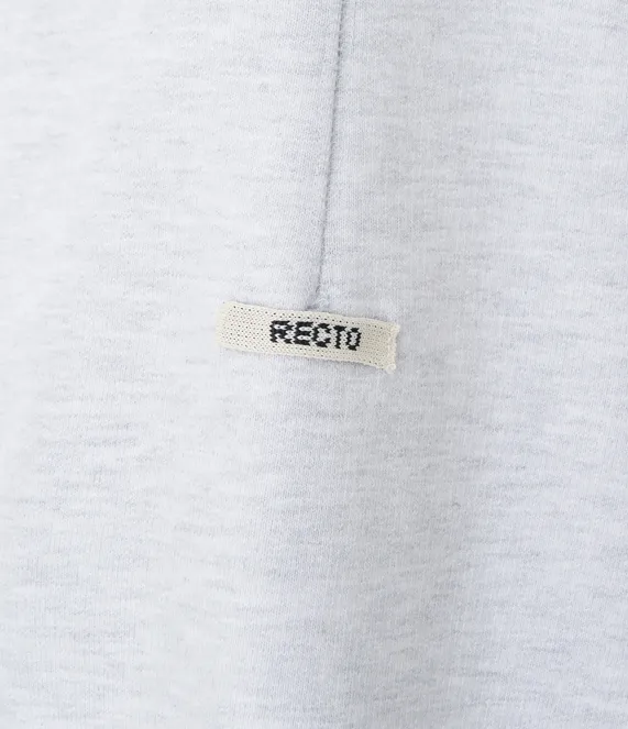 RECTO  |Street Style Cotton Logo Sweatshirts