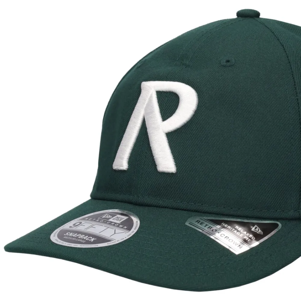 Represent Initial New Era Retro Crown 9FIFTY Cap Racing Green