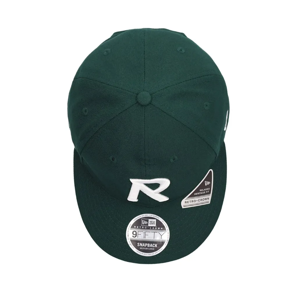 Represent Initial New Era Retro Crown 9FIFTY Cap Racing Green