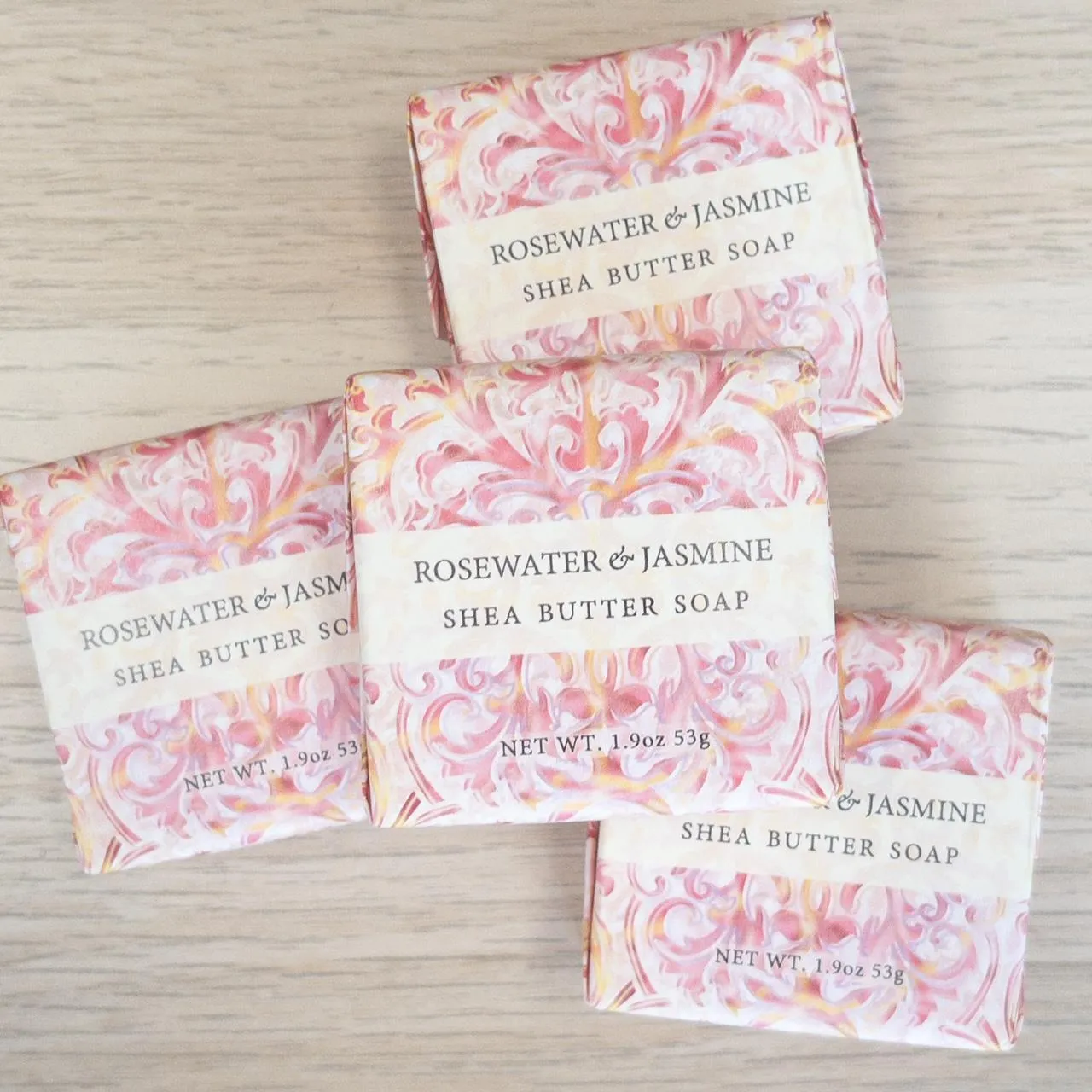 Rosewater Jasmine Shea Butter Soap {1.9 oz}