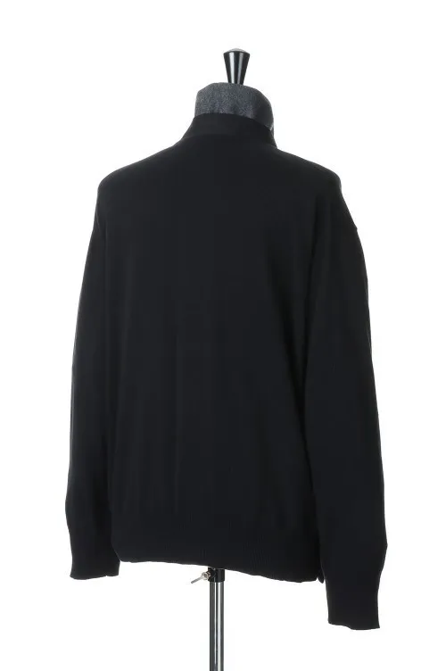 sacai  |Wool Street Style Plain Cotton Asymmetry Designers Cardigans