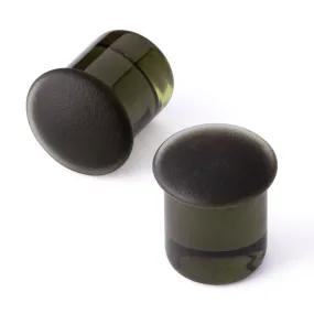 Simple Glass Plugs - Matte Smoke