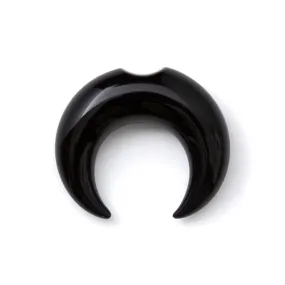 Simple Glass Septum Pincher - Black