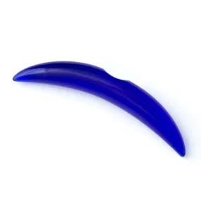 Simple Glass Septum Tusk - Cobalt