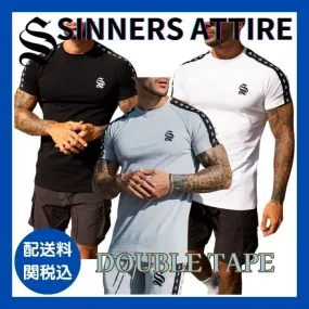 SINNERS ATTIRE  |Street Style Short Sleeves Logo T-Shirts