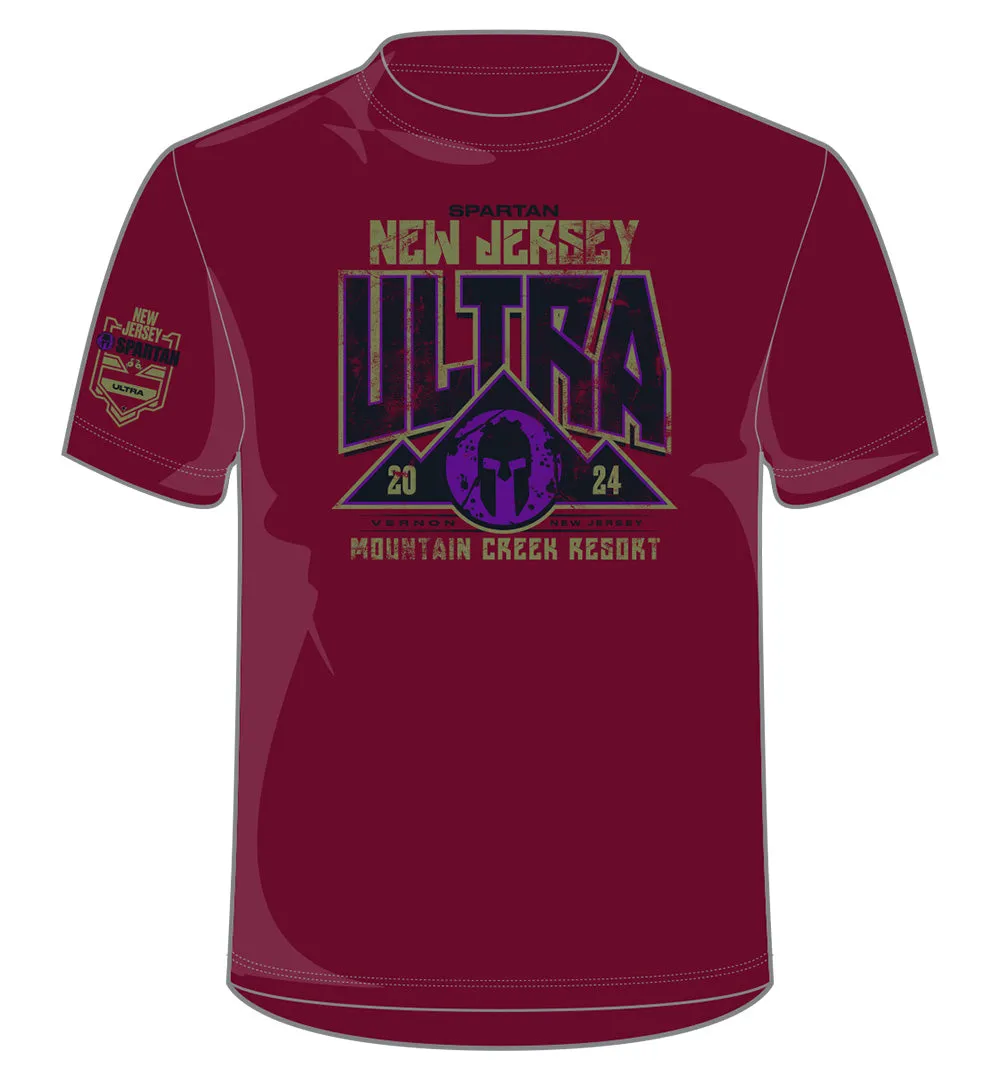 SPARTAN 2024 Tri-State New Jersey Ultra Venue Tee