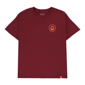 Spitfire Bighead Classic Youth T-Shirt Maroon