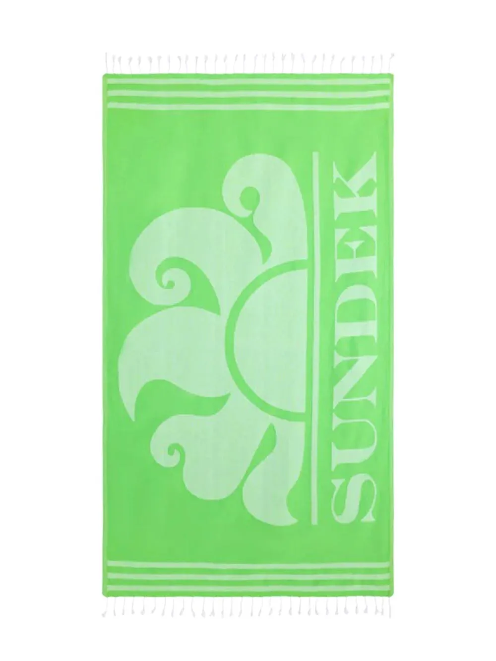 Sundek Telo Mare Unisex Key Fouta Towel Am401atc1000 Verde