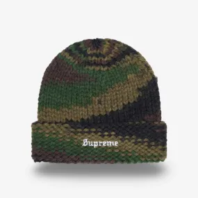 Supreme Beanie 'Gradient Spacedye' Olive SS24