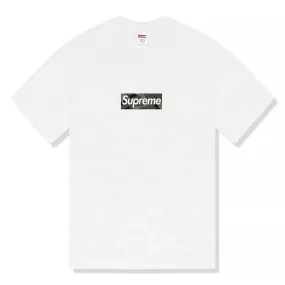 Supreme Camo Box Logo White T Shirt (FW23)